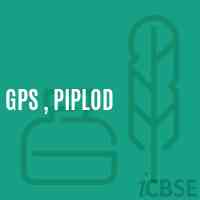 Gps , Piplod Primary School Logo