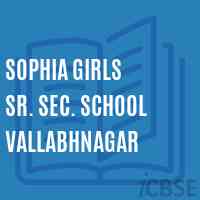 Sophia Girls Sr. Sec. School Vallabhnagar Logo