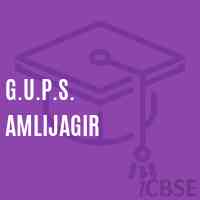 G.U.P.S. Amlijagir Middle School Logo