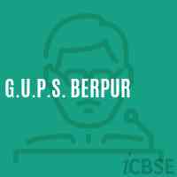 G.U.P.S. Berpur Middle School Logo
