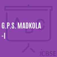 G.P.S. Madkola -I Primary School Logo