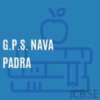 G.P.S. Nava Padra Primary School Logo
