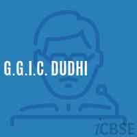 G.G.I.C. Dudhi High School Logo