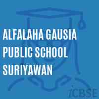 Alfalaha Gausia Public School Suriyawan Logo
