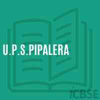 U.P.S.Pipalera Middle School Logo