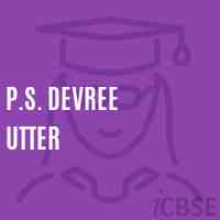 P.S. Devree Utter Primary School Logo