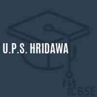 U.P.S. Hridawa Middle School Logo