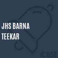 Jhs Barna Teekar Middle School Logo