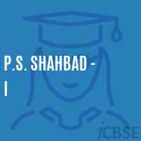 P.S. Shahbad - I Primary School Logo