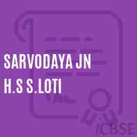 Sarvodaya Jn H.S S.Loti Middle School Logo