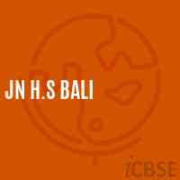 Jn H.S Bali Middle School Logo
