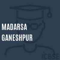 Madarsa Ganeshpur Primary School Logo
