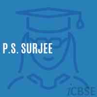 P.S. Surjee Primary School Logo