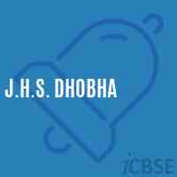 J.H.S. Dhobha Middle School Logo