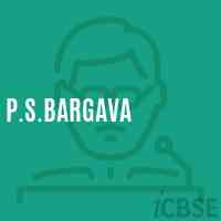 P.S.Bargava Primary School Logo
