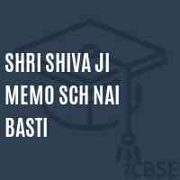 Shri Shiva Ji Memo Sch Nai Basti Middle School Logo