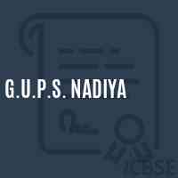 G.U.P.S. Nadiya Middle School Logo