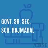 Govt. Sr. Sec. Sch. Rajmahal High School Logo