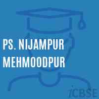 Ps. Nijampur Mehmoodpur Primary School Logo