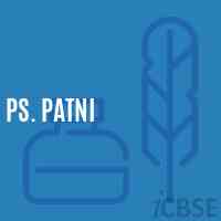Ps. Patni Primary School Logo