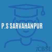 P.S Sarvahanpur Primary School Logo