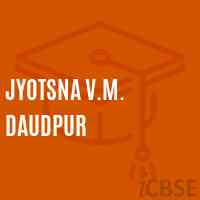 Jyotsna V.M. Daudpur Middle School Logo