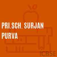 Pri.Sch. Surjan Purva Primary School Logo