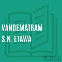 Vandematram S.N. Etawa Primary School Logo