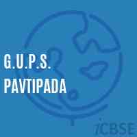 G.U.P.S. Pavtipada Middle School Logo