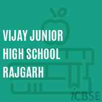 Vijay Junior High School Rajgarh Logo