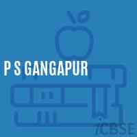 P S Gangapur Primary School Logo