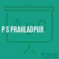 P S Prahladpur Primary School Logo