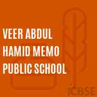 Veer Abdul Hamid Memo Public School Logo