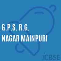 G.P.S. R.G. Nagar Mainpuri Primary School Logo