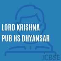 Lord Krishna Pub Hs Dhyansar Secondary School Logo