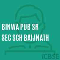 Binwa Pub Sr Sec Sch Baijnath Senior Secondary School Logo
