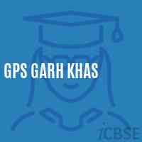 Gps Garh Khas Primary School Logo