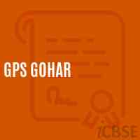 Gps Gohar Primary School Logo