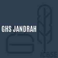 Ghs Jandrah Secondary School Logo