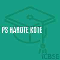 Ps Harote Kote Middle School Logo