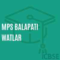Mps Balapati Watlar School Logo