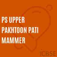 Ps Upper Pakhtoon Pati Mammer Primary School Logo