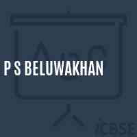 P S Beluwakhan Primary School Logo