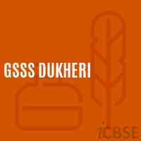 Gsss Dukheri High School Logo
