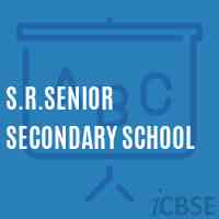 S.R.Senior Secondary School Logo