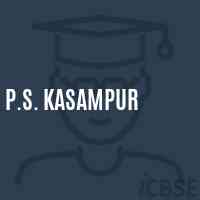 P.S. Kasampur Primary School Logo