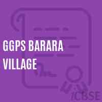 Ggps Barara Village Primary School Logo
