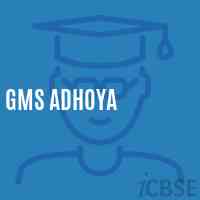 Gms Adhoya Middle School Logo