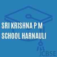 Sri Krishna P M School Harnauli Logo