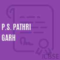 P.S. Pathri Garh Primary School Logo